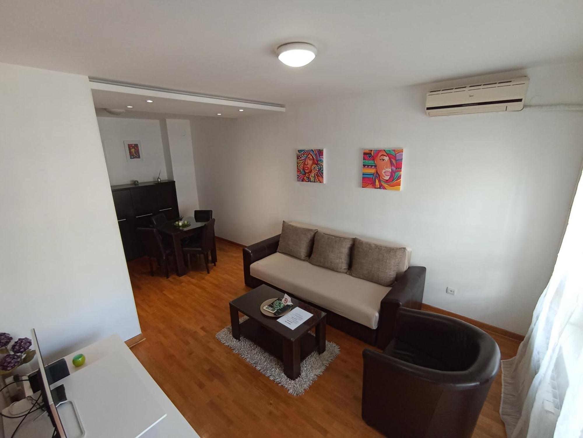 Apartment Tifani Belville Belgrad Rum bild