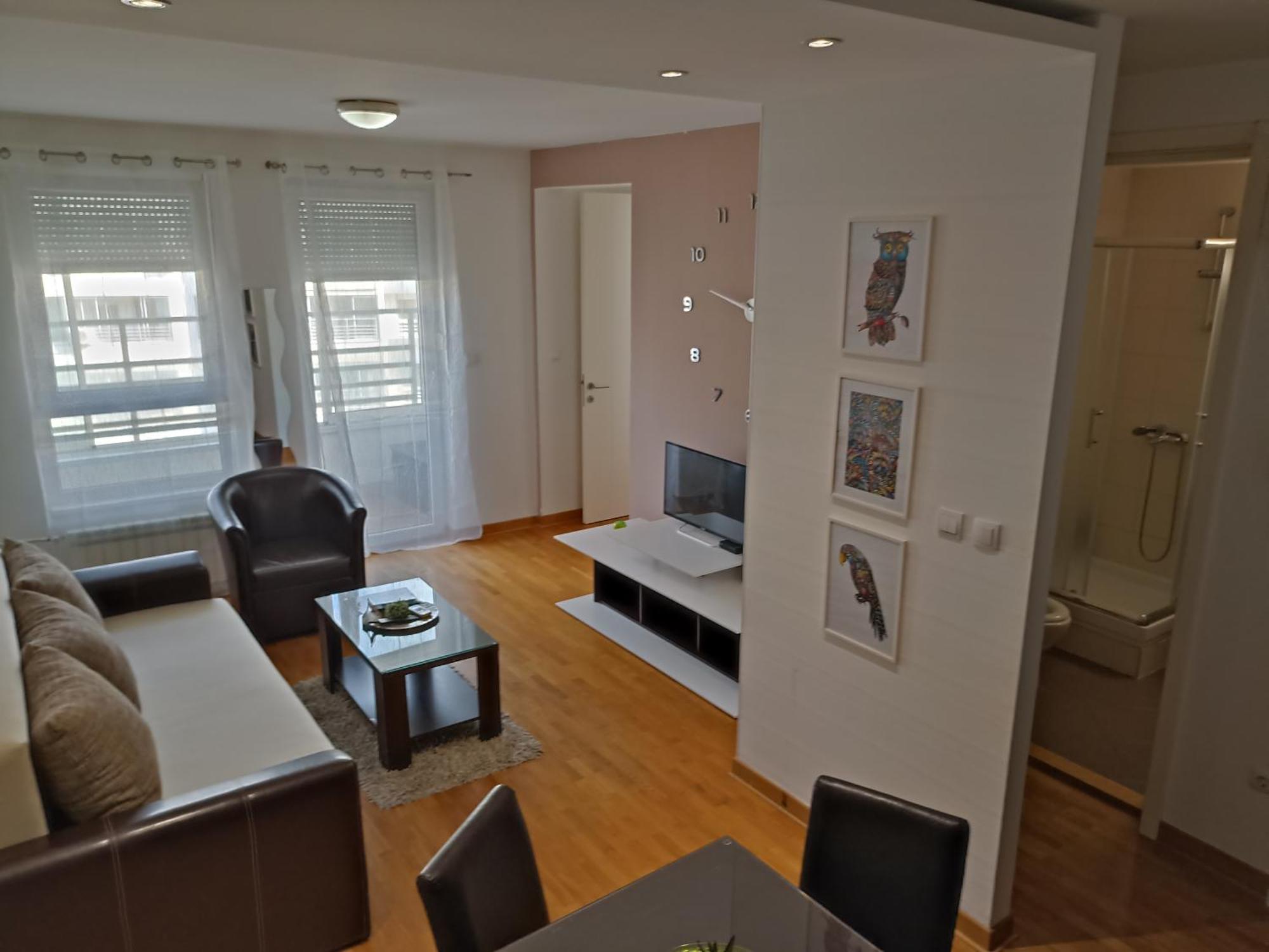 Apartment Tifani Belville Belgrad Rum bild
